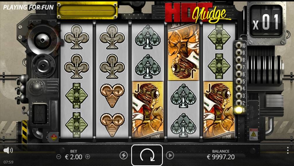 Обзор игрового автомата «Hot Nudge» на портале казино 1хслотс